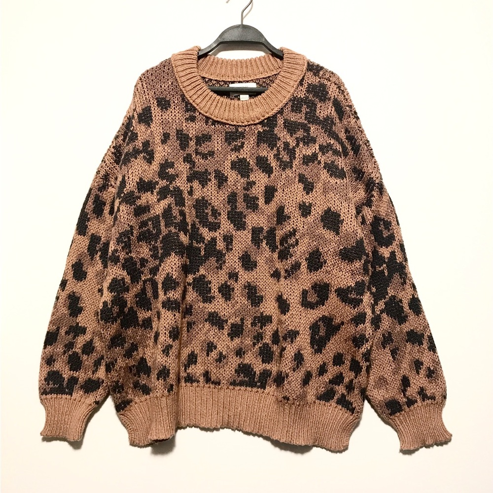 Aerie leopard sweater